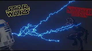 R2 D2 VS THE DEMOGORGON 😱 [Star Wars Vs Stranger Things] Blender 3D Animation