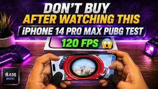 iphone 14 pro max 🔥 PUBG test 120fps 😱 Buy or Not pubgm
