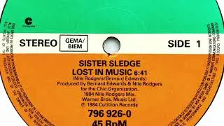 Sister Sledge • Lost In Music (Special 1984 Nile Rodgers Remix) (1984)
