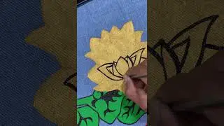 Jaket Lukis Bunga Teratai PSHT #psht #pencaksilat #customjacket #art #melukis #menggambar #painting