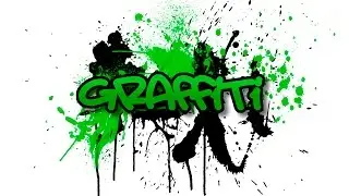 Photoshop CC/CS6 Crea Un Texto De Graffiti Con Salpicadura
