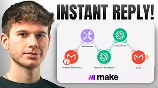 I Built an AI Email Autoresponder on Make.com (Step-by-Step Tutorial)