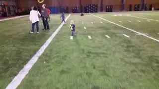 Lucas finally takes it in for a touchdown!