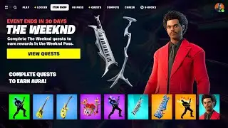 Free Fortnite x The Weeknd Mini Pass
