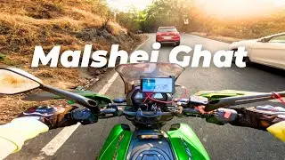 BAJAJ DOMINAR solo bike trip RAW AUDIO | MALSHEJ GHAT | PUNE