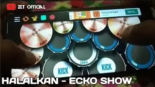 HALALKAN - ECKO SHOW | Real Drum cover by ZET