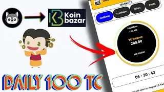 TTcoin network free Earning | Claim 100 TC daily free Just By one Click