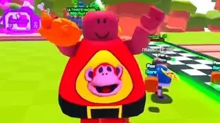 ESTAMOS GORDOS ! FAT RACE #roblox #monosilabo #gameplays