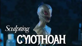 Sculpting C'YIOTHOAH- The Deep Ones - SuperSculpey #hplovecraft #cthulhumythos #deepones