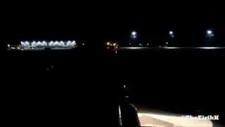 Novair A321-231 SE-RDN Night landing at RWY 01L at Oslo Airport