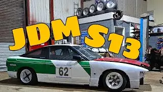 Nissan S13 Silvia Gets Coilovers And Small Wheels