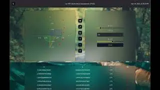 Interactive UI, written with Tailwind CSS, Javascript and JSF