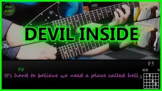 ✅ INXS - Devil Inside ✅ Electric Guitar Cover | Guitar Tutorial.