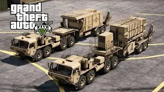 GTA V MIM-104 Patriot Missile Launchers [MOD]