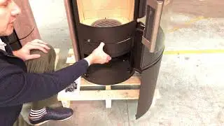 все о печи камине HWAM 3520 m WENGE (розовый песчаник)