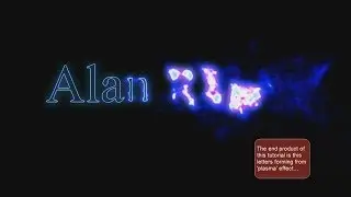 Plasma Letters After Effects Tutorial