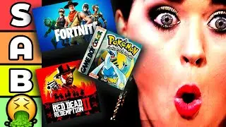 Jeg rangerte over 100 spill! Den ULTIMATE GAMING TIER LIST!