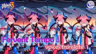 Rozaliya Fervent Tempo Δ Voice Lines Translate [Sub EN/ID] | Honkai Impact 3
