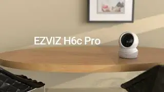 EZVIZ H6c Pro - Surveillance à 360 degrés plus précise et plus intelligente.