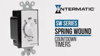 Intermatic Spring Wound Timers Offer Easy Operation (SW Series)