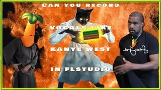 CAN YOU RECORD VOCALS LIKE KANYE WEST IN FLSTUDIO. 