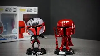 Funko POP Mandalorian Target Exclusive & Mandalorian Super Commando Funko Shop Exclusive