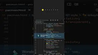 How to make Pac-Man in CSS 