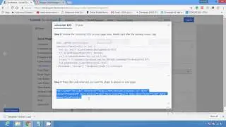How to add Like and share button on Blog.