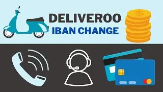 How to update bank IBAN number into your deliveroo rider account