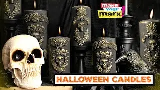 Halloween Candles DIY