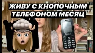 Живу с кнопочным телефоном МЕСЯЦ // EVA AVSEEVA
