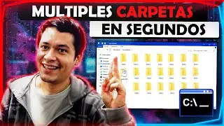 ¡CREA MÚLTIPLES CARPETAS en Windows 10 y 11 en SEGUNDOS! 🚀 Tutorial FÁCIL y RÁPIDO
