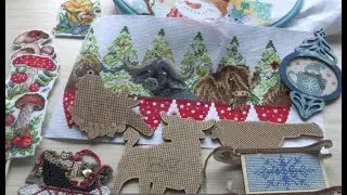 Вышивка за сентябрь-октябрь. Процессы, готовые работы, покупки и обзоры наборов.