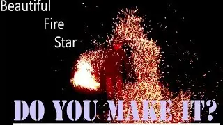 How to make fire star's | Simple craft video | Video & tutorials.