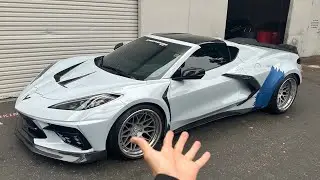 Supercharged C8 is Finally Home 🥲