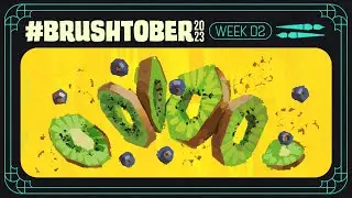 Painting an Exploding Kiwi, a Viking Mouse, and a Friendly Ghost | BRUSHTOBER 2023: Week 02