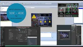 1/? Météo Nextion (30€): Matériel, logiciels, branchement.