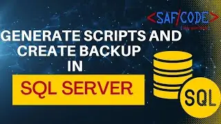 How to Generate Script in SQL Server - Generate Query from SQL Server Part 6