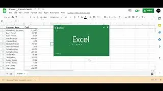 How to download a google sheet content into an excel file