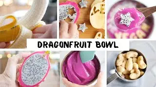 Dragonfruit Bowl 🦄 Unicorn-Style Smoothie Bowl