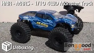 • HNR -  MARS - 1/10 4WD Monster Truck - Unboxing •