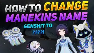 How To Change Manekins Name In Miliastra Wonderland Avatar | Genshin Impact V.6.1