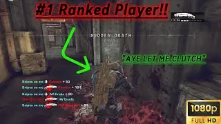 Gears of war 2: #1 Ranked Player VS Tryhards in A 2V2...(insane Gameplay)
