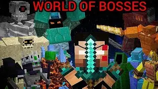 Minecraft World of Bosses All Bosses ( 1.19.2 Mod )