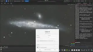 Siril and Photoshop processing NGC 4631 Whale Galaxy