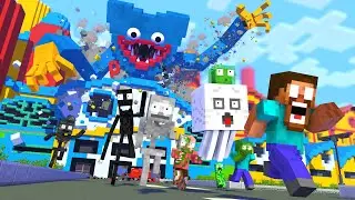 POPPY PLAYTIME GIANT HUGGY WUGGY APOCALYPSE (Mobs Parody)