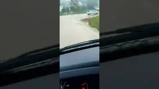Га Черноморском побережье если дождь, то плаваем,  а не едем. (ходим как корабли)@