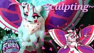 Sakuroma из FNF RetroSpecter mod. (Sculpting)