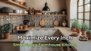 Small Space Farmhouse Kitchen Magic: Design Ideas That Work!