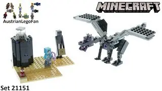 Lego Minecraft 21151 The End Battle - Lego 21151 Speed Build